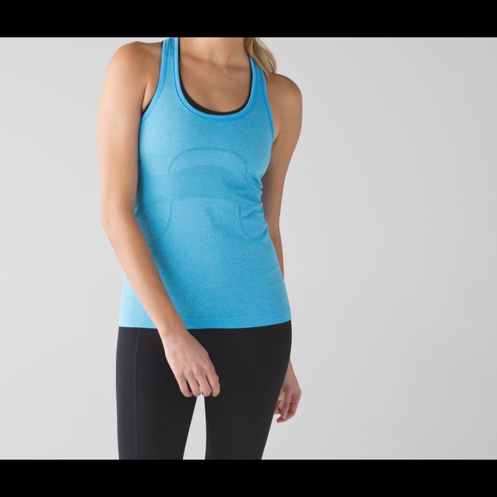 lululemon blue Swifty Tech Tank Top